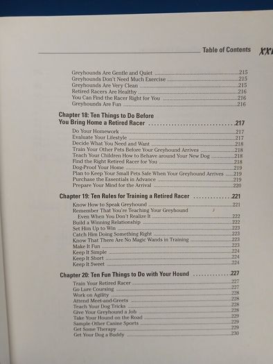 Retired Racing Greyhounds for Dummies