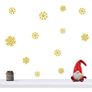 Snowflake Wall and Window Decals, Snowflake Sticker, Snow Window Decor, Snowflake Decorations,  Removable Christmas Vinyl Wall Decal Image 2