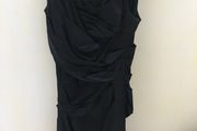 Vera Mont boutique label ...black ruffled style dress ...