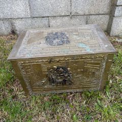 Fire place Vintage Hammered Brass