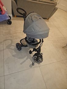 Q-Play Prime 6-In-1 Trike Grey