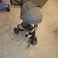 Q Play Prime 6-In-1 Trike Grey