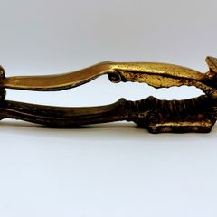 Antique brass nut cracker
