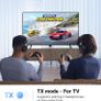 Bluetooth 6.0 Transmitter Receiver, Dual Connection, 18H Long Playtime, Mic for Calls, 2-in-1 Wireless Aux Bluetooth Adapter for TV, Airplane, Headphone, Airpods, Speaker, Car Image 5