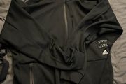 ADIDAS track top hoodie jacket size large