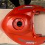 Triumph Tiger 800xc Tank (red / orange) Image 2