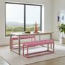 A pink eco-leather bench? Absolutely YES! Image 6