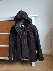 Brown Suede Ladies Coat/Jacket