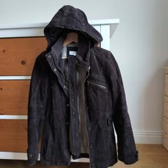 Brown Suede Ladies Coat/Jacket