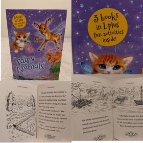 Fairy Animals Of Misty Wood By Lily Small, 3 books in 1 HARDBACK