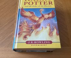Old Harry Potter book