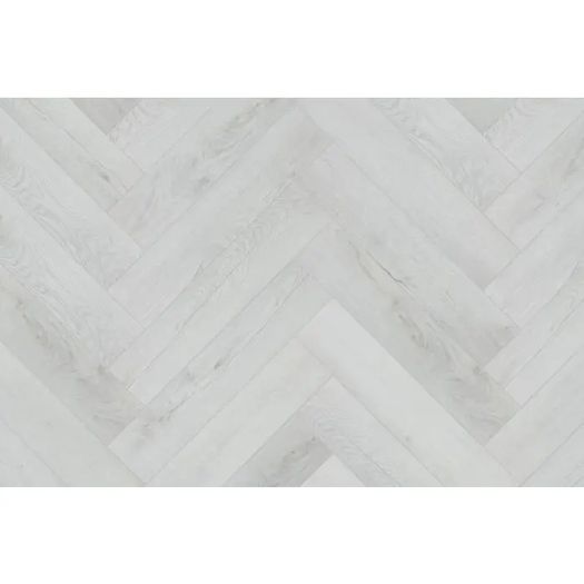 Herringbone LVT Flooring - Clayton Oak 60x12.5cm
