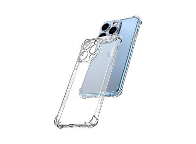 For iPhone 14 Pro Max Case ShockProof Soft Phone Cover Clear TPU Bumper New - FHT16IPK2