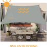 Sun Shade Sail Waterproof Rectangle 2x3m, 95% UV Block Garden Sunscreen Awning Canopy with Free Rope, Breathable Patio Sail pergola for Outdoor Party (FREE SHIPPING) Image 7