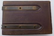 Antique Victorian Photo Album - Leather Bound