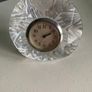 Vintage crystal glass Desk clock Image 4