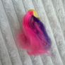 My Little Pony G4 Rainbow Rocks Fluttershy Brushable Butterfly Over Eye Used Please see photos Image 10
