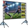 Projector Screen with Stand, 120 inch 16:9 for Home Theater, Outdoor Indoor Party (FREE SHIPPING) Image 3