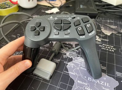 Rare Resident Evil Playstation PS1 Controller ASCIIWare