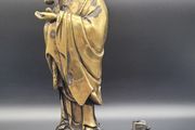 Antique / Vintage Chinese Bronze Immortal Wise Man Figurine