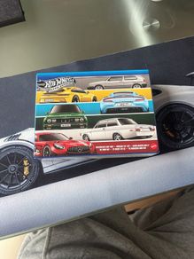Hot wheels Silver series set 6 cars euro style