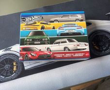 Hot wheels Silver series set 6 cars euro style