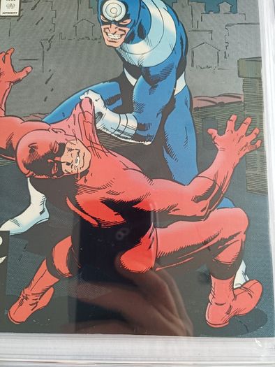 Daredevil Bullseye Issue 290 CBCS / CGC 8.5 Certified Graded Comic Framed  DC Marvel