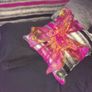 Pair of Handmade Curtains, Bean Bag, Cushion & Headboard Image 3