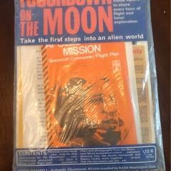 Vintage 1969 Apollo 11 Moon Landing Spacecraft Commander Briefing Kit - 100% complete & in excellent condition