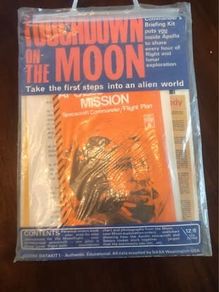 Vintage 1969 Apollo 11 Moon Landing Spacecraft Commander Briefing Kit - 100% Complete excellent cond