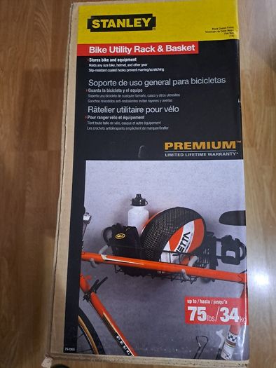 Stanley Bike Utility Rack and Basket