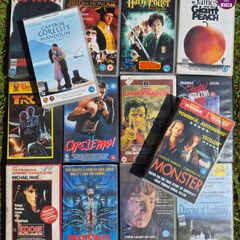 Big box ex rental vhs x 14