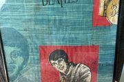 Original 1960 S Beatles Fabric, Framed