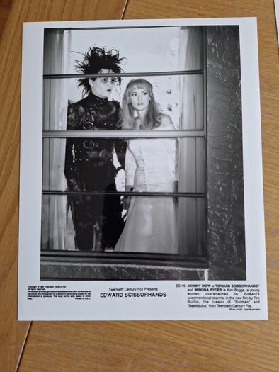 Edward Scissorhands Movie Press Kit