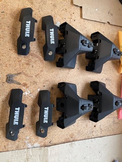 Thule roof rack footpacks & fitting kits - various