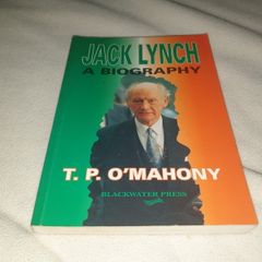Half Price Sale Jack Lynch The Autobiograpy Top History book  For Sale Here