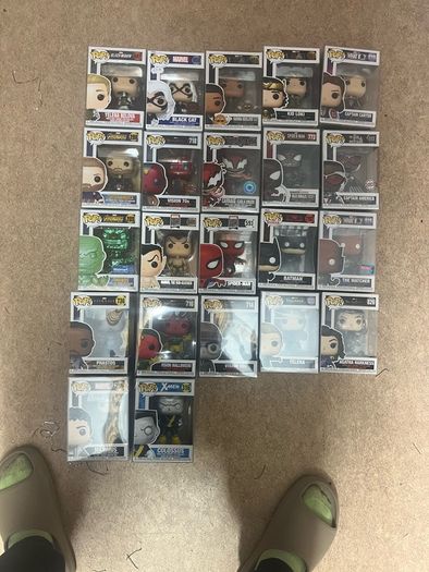 Huge funko pop collection