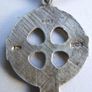 Vintage Sterling Silver 925 Irish Celtic Cross and Necklace (length 16" - 13,52g) Image 5