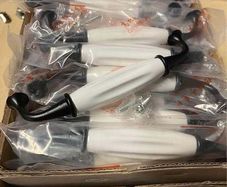 White Ceramic Handles (Brand New)