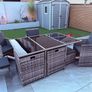 10 Seater Rattan Outdoor Dining Set Image 2