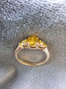 Yellow Diamond Ring