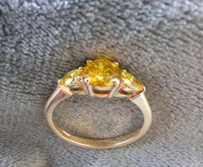 Yellow Diamond Ring