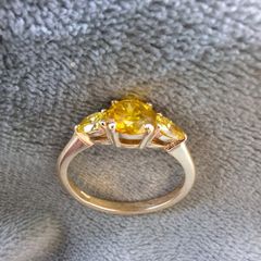 Yellow Diamond Ring