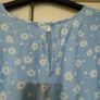 Blue floral midi dress size 18 Postage included Image 6