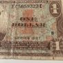 USA 1 Dollar Military Payment Certificate Serie 521 Image 6