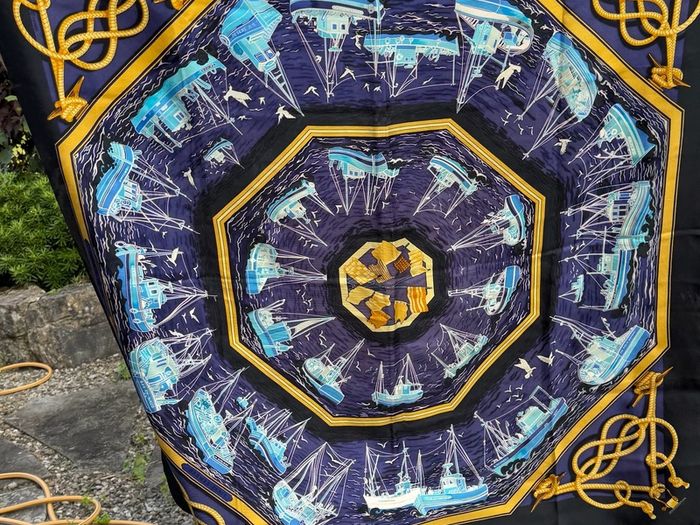 Vintage Hermes silk scarf