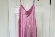 Zara pink summer mini dress M