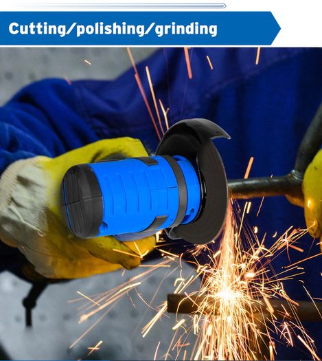 12V Brushless Angle Grinder Mini Cordless Polishing Machine 18500RPM 2000mAh Electric Cutting Grinding Power Tools