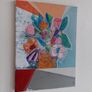Original Abstract Painting Original Floral Painting Framed Floral Art New Original Irish Abstract Painting by Artist Image 10