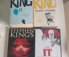 Stephen king book and dvds